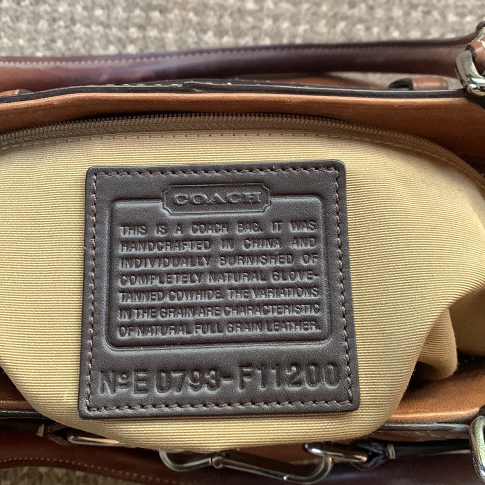 Coach Structured Bag - image 4